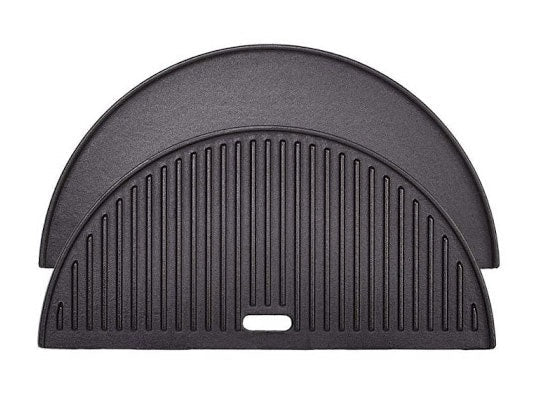 Kamado Joe Big Joe Half Moon Cast Iron Reversible Griddle