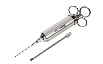 Big Green Egg Professional Grade Flavor Injector, Stainless, Double Hole Design