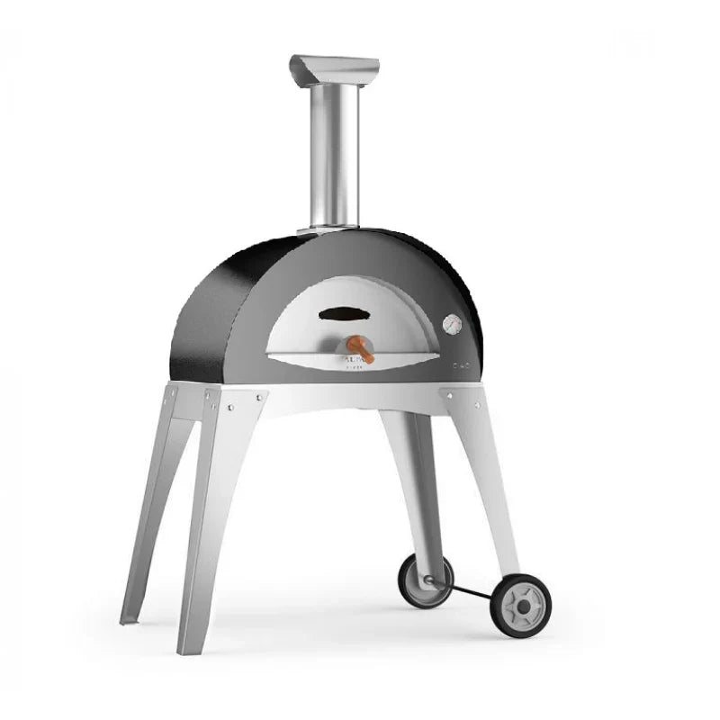 Alfa Ciao Silver Grey Top Wood Fired Pizza Oven