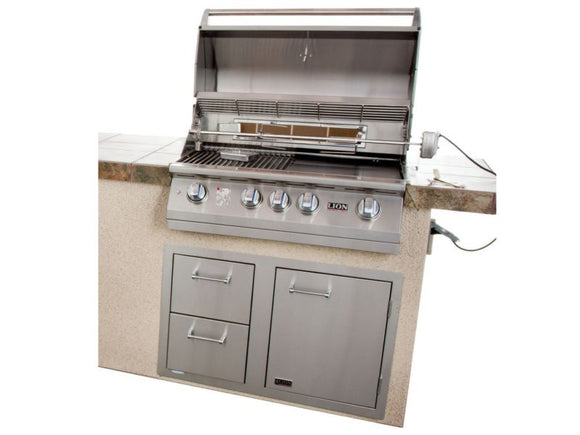 Lion Commercial Q BBQ Islands Grill