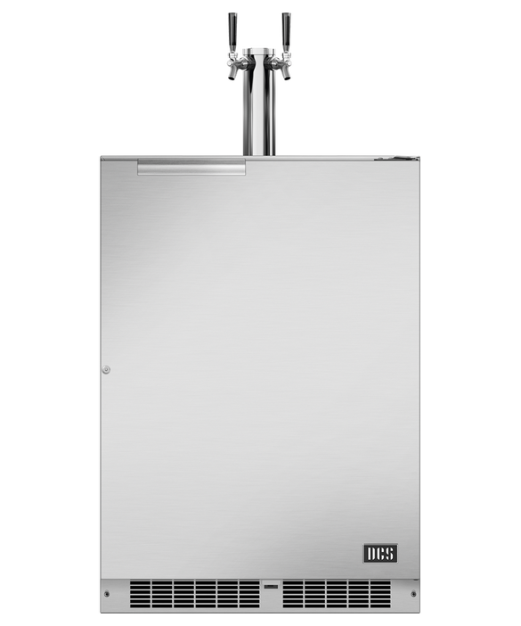 DCS 24 inch Outdoor Beer Dispenser - Dual Tap