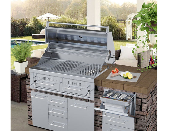 Sunstone Designer Raised Style 13-Inch Paper Towel Holder with Cutlery Drawer