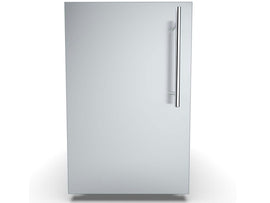 Sunstone Designer 15-Inch Stainless Steel Left Swing Door Dry Storage Pantry – Raised Style