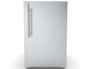 Sunstone Designer Series 15-Inch Stainless Steel Dry Storage Pantry – Right Swing Door, Raised Style