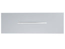 Sunstone Designer Series 30 x 10-Inch Stainless Steel Drawer – Raised Style with Self-Leveling Legs