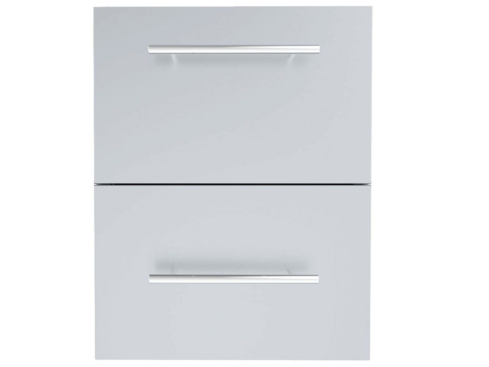Sunstone Designer Raised Style 18-Inch Paper Towel & Double Drawer Combo