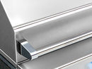 Delta Heat 32 Inch Gas Grill with Infrared Rotisserie - White Control Panel