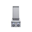 Delta Heat 12 Inch Double Side Burner White Control Panel