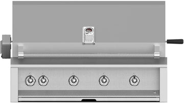 Aspire by Hestan 42-Inch Built-In Gas BBQ Grill With Rotisserie And U-Burner