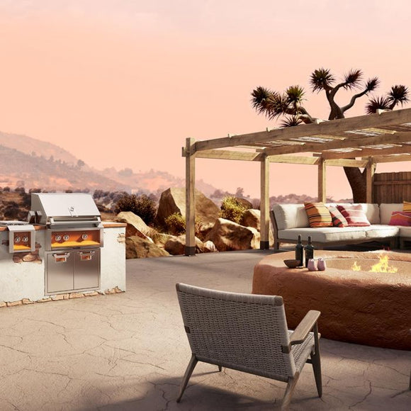 Aspire by Hestan 30-Inch Built-In Gas BBQ Grill With Sear And U-Burner