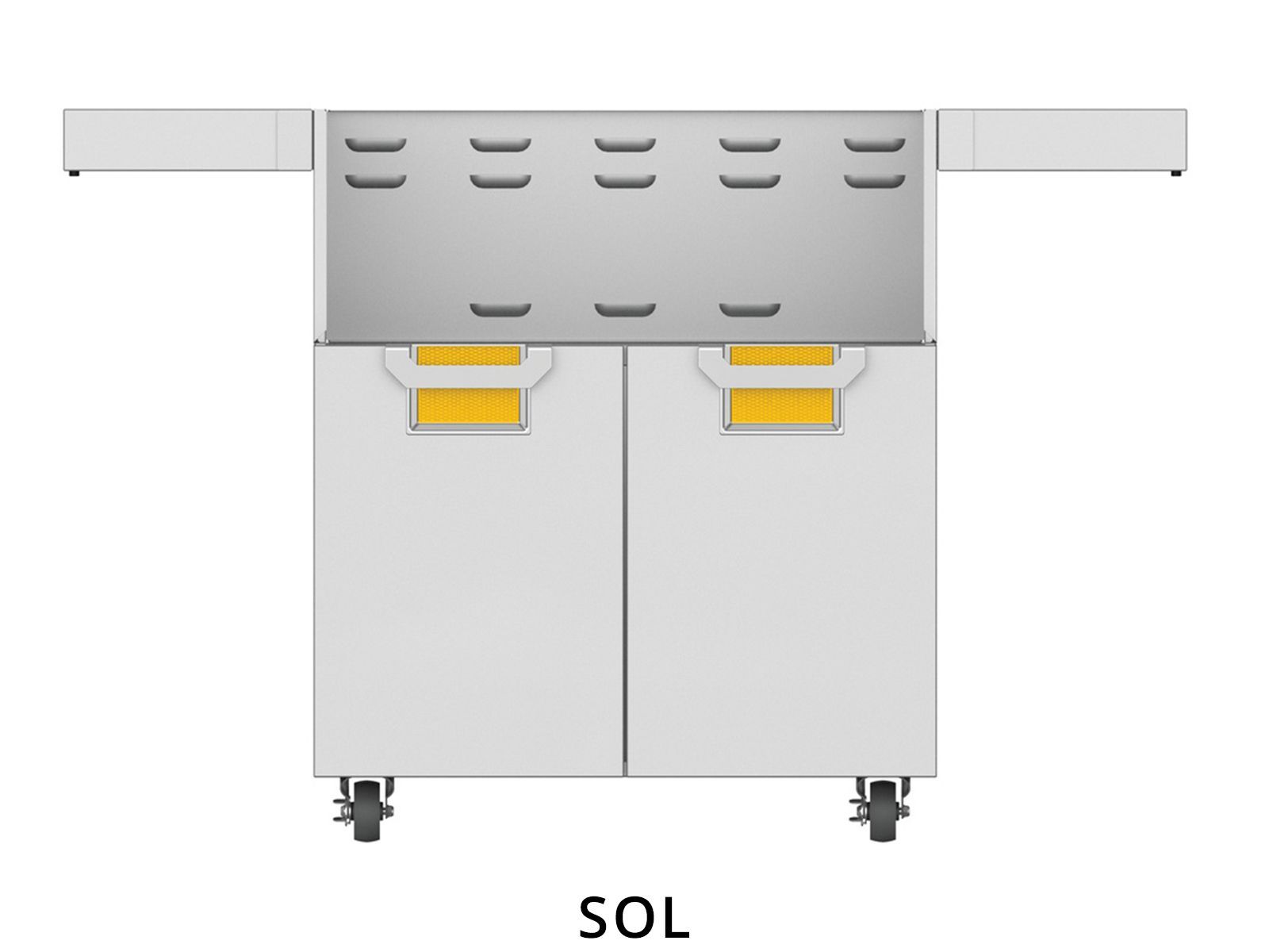 Aspire by Hestan 30 Inch Double Door Cart