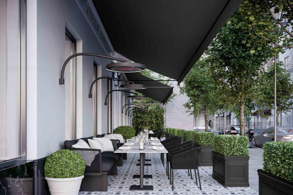 Bromic Eclipse Smart-Heat Electric + Twin Pole