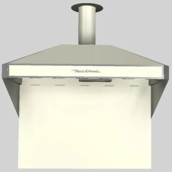 Vent A Hood 48 Inch 300 CFM Retro Style Range Hood