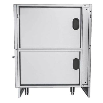 Sunstone 52-Inch Hybrid Grill Cart Base – Stainless Steel Cabinet