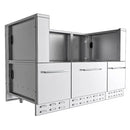 Sunstone Hybrid Grill Cabinet – 66" Outdoor Cooking Station