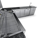 Sunstone L-Shaped 8.1' x 11' THE RANCHER Outdoor Kitchen Package