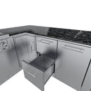 Sunstone L-Shaped 8.1' x 11' THE RANCHER Outdoor Kitchen Package