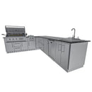 Sunstone L-Shaped 8.1' x 11' THE RANCHER Outdoor Kitchen Package