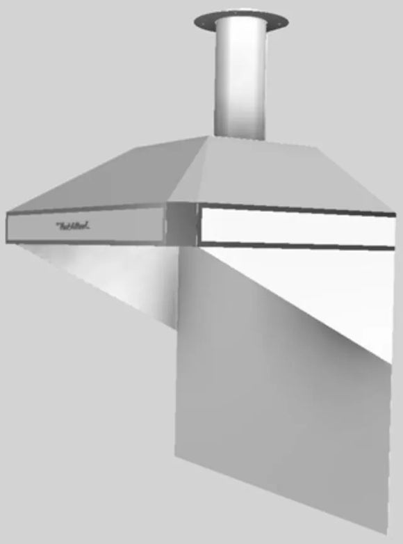 Vent A Hood 42 Inch 300 CFM Retro Style Range Hood