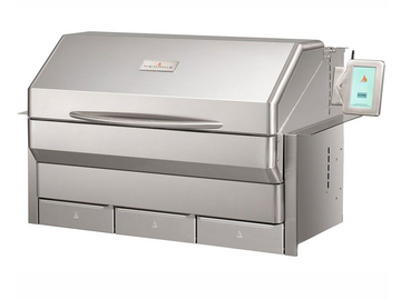 Durable 39 inch built-in pellet grill with smart grilling technology