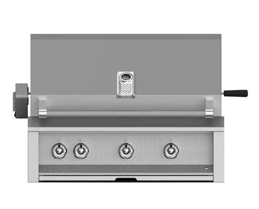 Aspire by Hestan 36-Inch Built-In Gas BBQ Grill With Sear, Rotisserie And U-Burner
