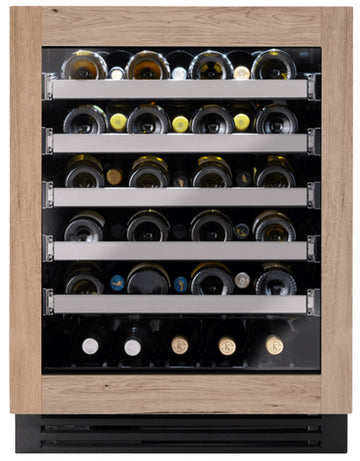 True 24 Inch Outdoor ADA Wine Cabinet with Panel Ready Glass Door