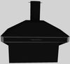 Vent A Hood 48 Inch 600 CFM Retro Style Range Hood