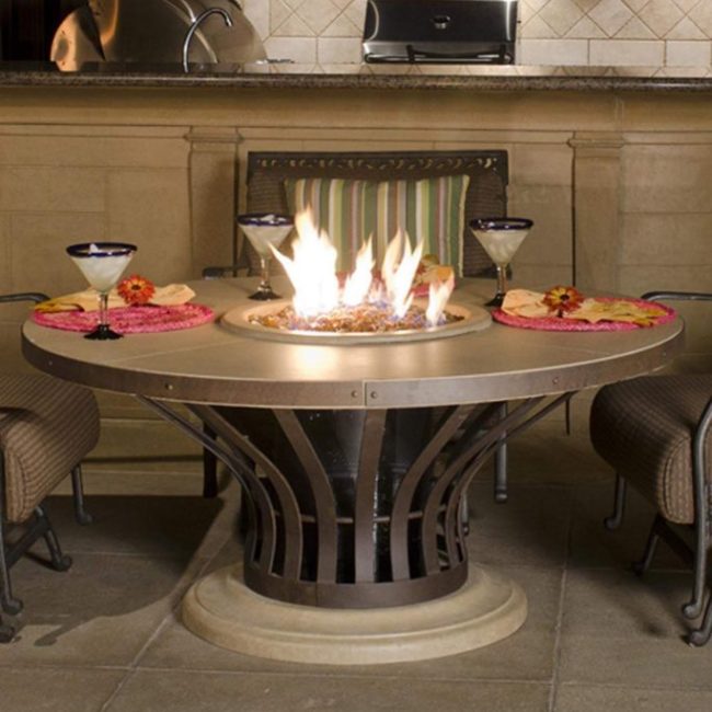 American Fyre Designs Fiesta Fire Table