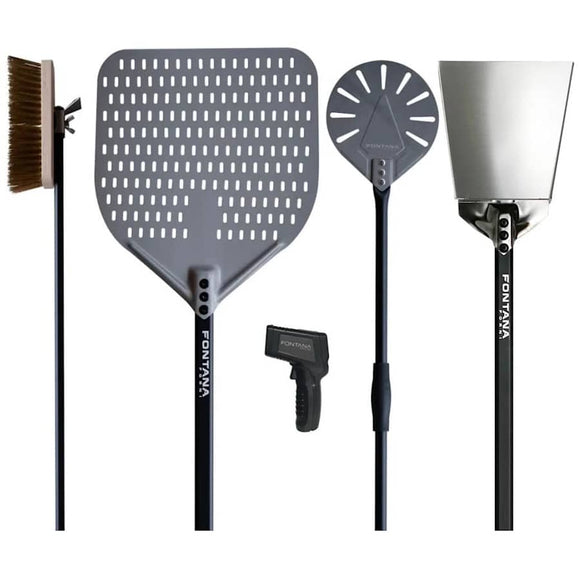 Fontana Forni  Standard 5 Piece Pizza Oven Tool Set