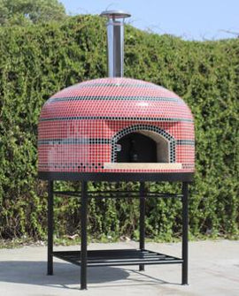 Forno Bravo 32 Inch Vesuvio80 Hybrid Countertop Pizza Oven