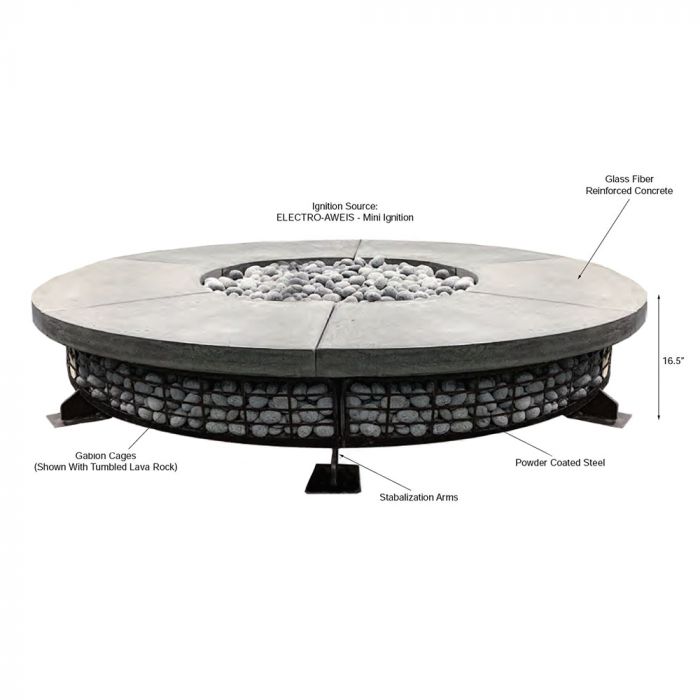 Prism Hardscapes Fuego 54 Fire Table