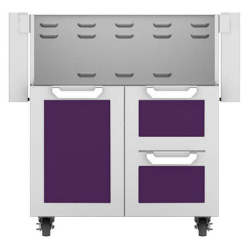 Hestan 30 Inch Double Drawer and Door Cart