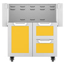 Hestan 30 Inch Double Drawer and Door Cart