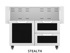 Hestan 42 Inch Double Drawer and Door Cart