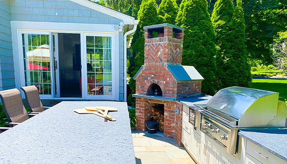 Forno Bravo 28 Inch Giardino70 Wood Fired Freestanding Pizza Oven