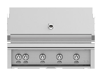 Hestan 12-Foot GE Series Grill Island Outdoor Living Suite with Kamado Cutout