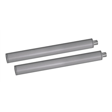 Heatstrip silver extension pole 12″ / 300mm for precise heater height adjustment
