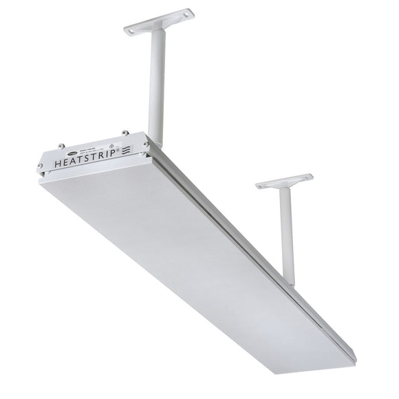 Heatstrip white extension pole 24″ / 600mm for precise heater height adjustment