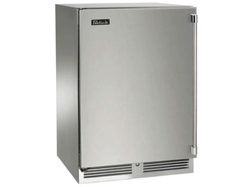 Perlick 24 Inch Signature Series Marine Grade Dual-Zone Wine Reserve with Lock