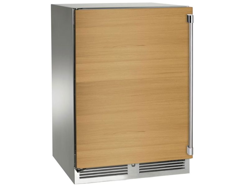 Perlick 24 Inch Signature Series Marine Grade Dual-Zone Wine Reserve with Lock