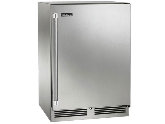 Perlick 24 Inch Outdoor Refrigerator with Solid, Glass and Panel Ready Door