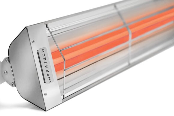 Infratech WD-Series stainless steel dual-element heater detail