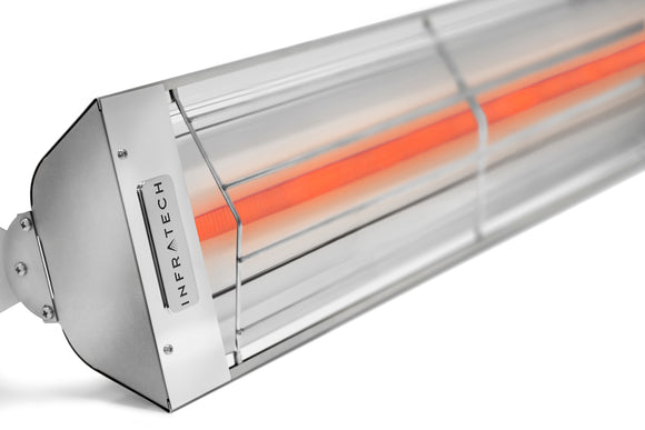 Infratech W-Series stainless steel single-element heater detail