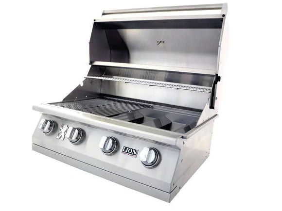 Lion 32 Inch Built In Grill w/ Grill Cover