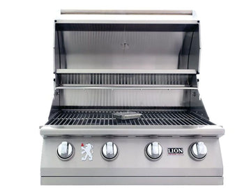 Lion 32 Inch Built In Grill w/ Grill Cover