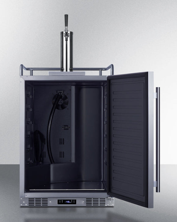 Summit 24 Inch Outdoor Rated Kegerator