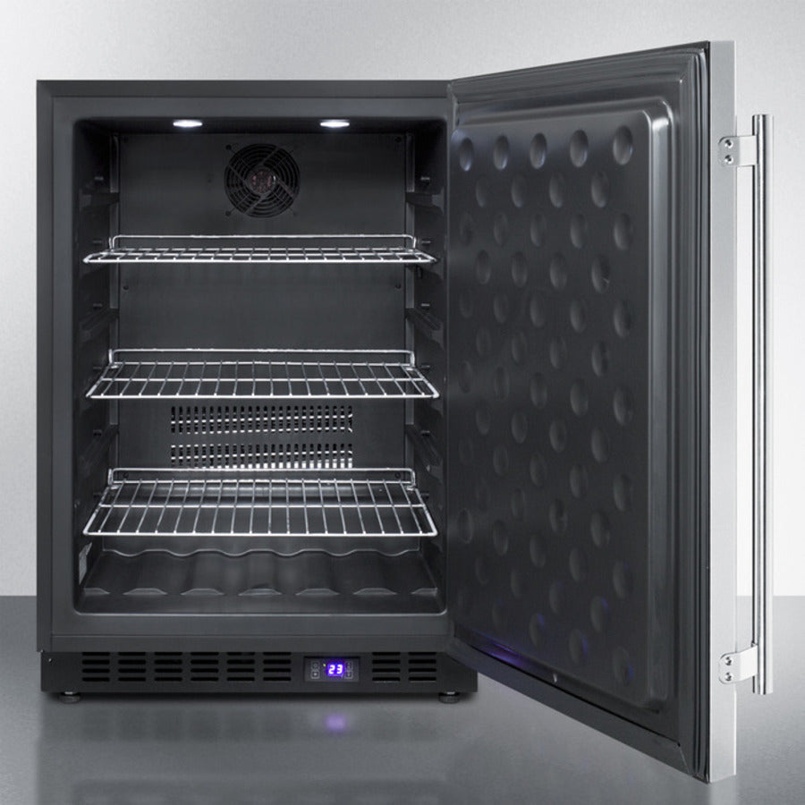 Summit 24 Inch Outdoor Freezer With Door & Lock