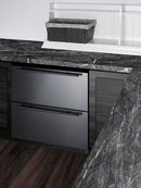 Summit 27 Inch Outdoor Refrigerator with Drawers