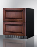 Summit 27 Inch Outdoor Refrigerator with Drawers