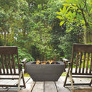 Prism Hardscapes Lombard Pedestal Gas Fire Table